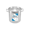 40 Qt Stainless Steel Stock Pot with Cover E848