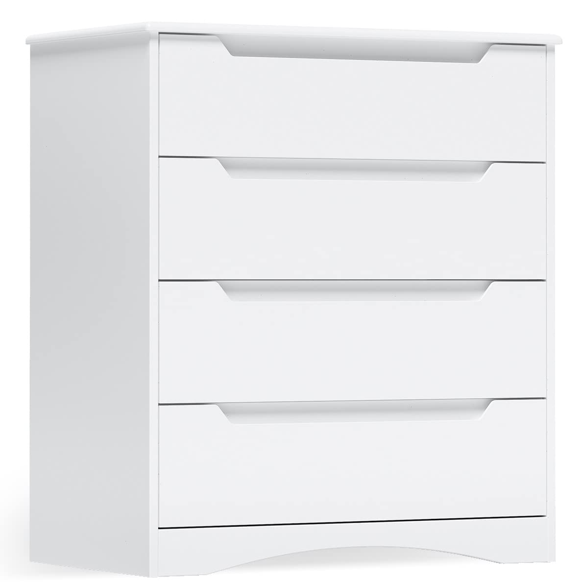 White 4 Drawer Dresser V19660