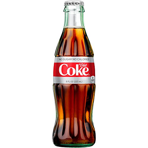 Diet Coke Glass Bottles 4(6 Packs) Q998