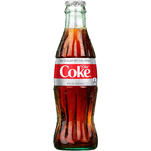 Diet Coke Glass Bottles 4(6 Packs) Q998