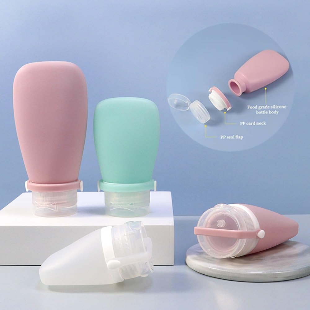 30ml Dark Green Mini Silicone Refillable Bottles K9234