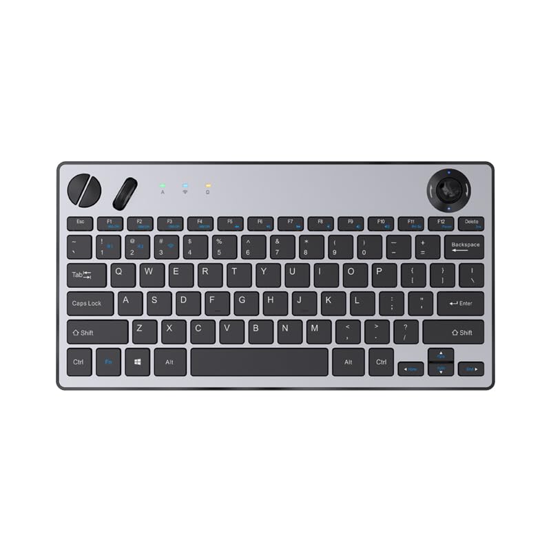 78 Keys Dual Mode Wireless Trackball Keyboard K6445