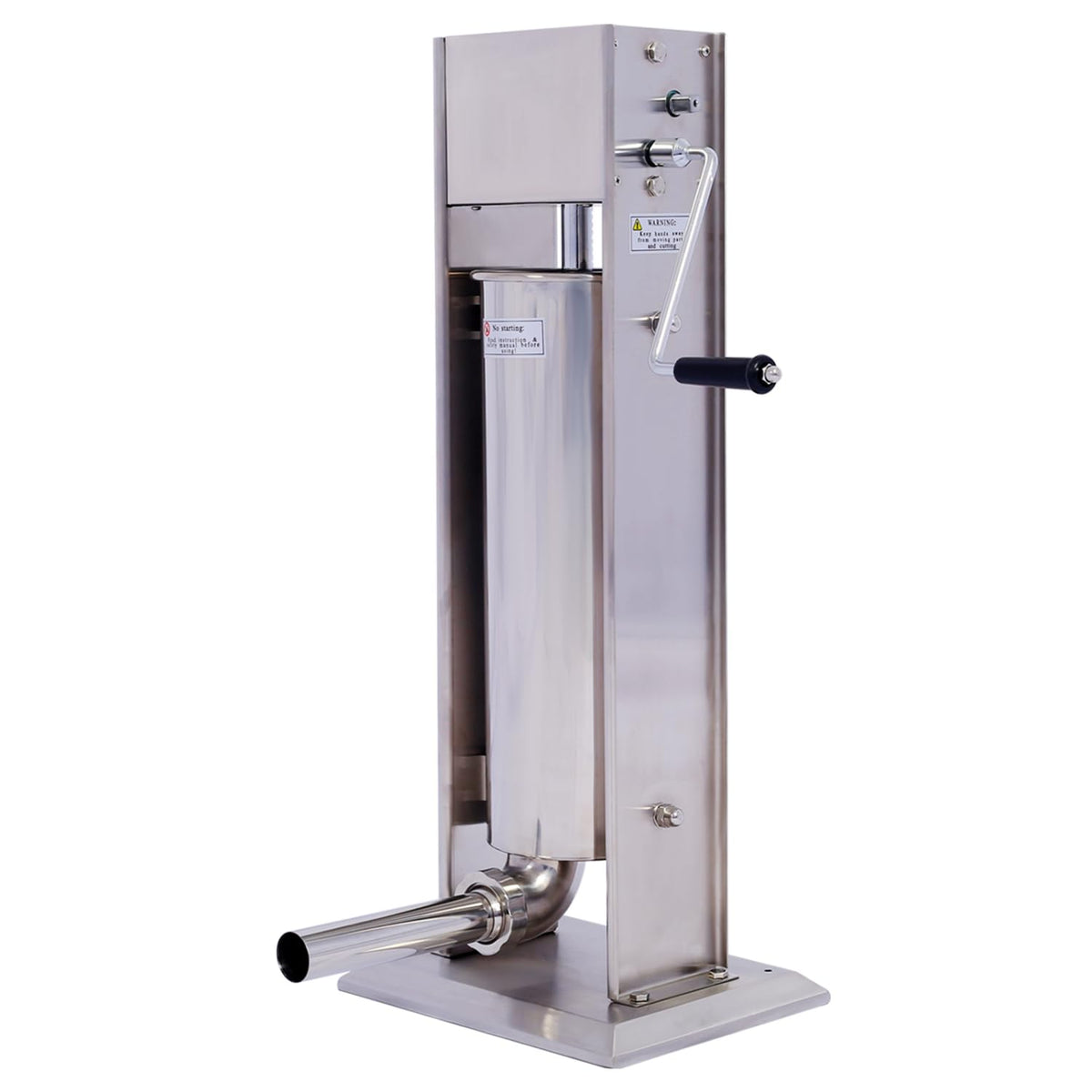 Stainless Steel Vertical Sausage Stuffer 15LB/7L R1916