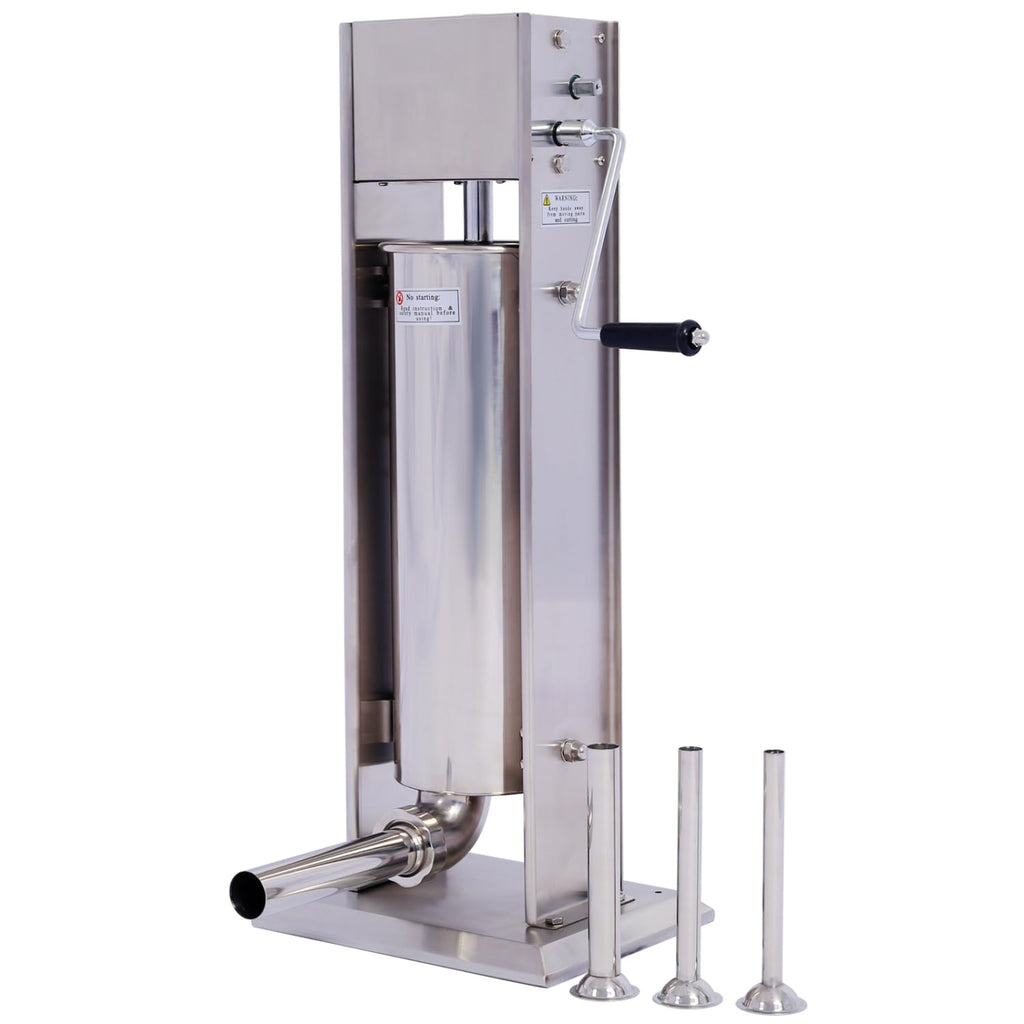 Stainless Steel Vertical Sausage Stuffer 15LB/7L R1916