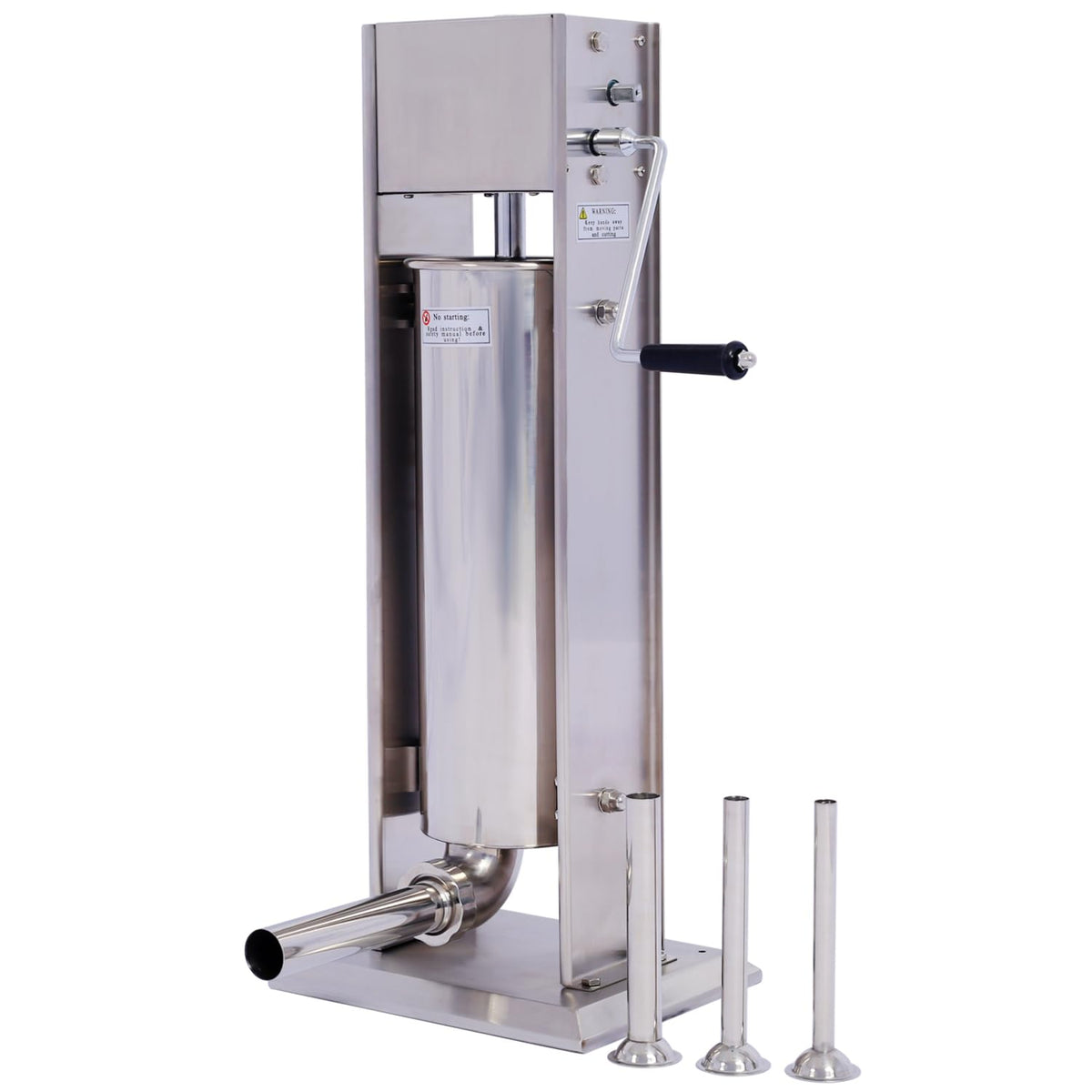 Stainless Steel Vertical Sausage Stuffer 15LB/7L R1916