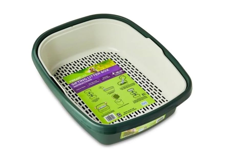 Sifting Cat Litter Box 3-Piece Set H5368