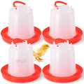 4-Pack 1L Poultry Waterer with Handle O28760