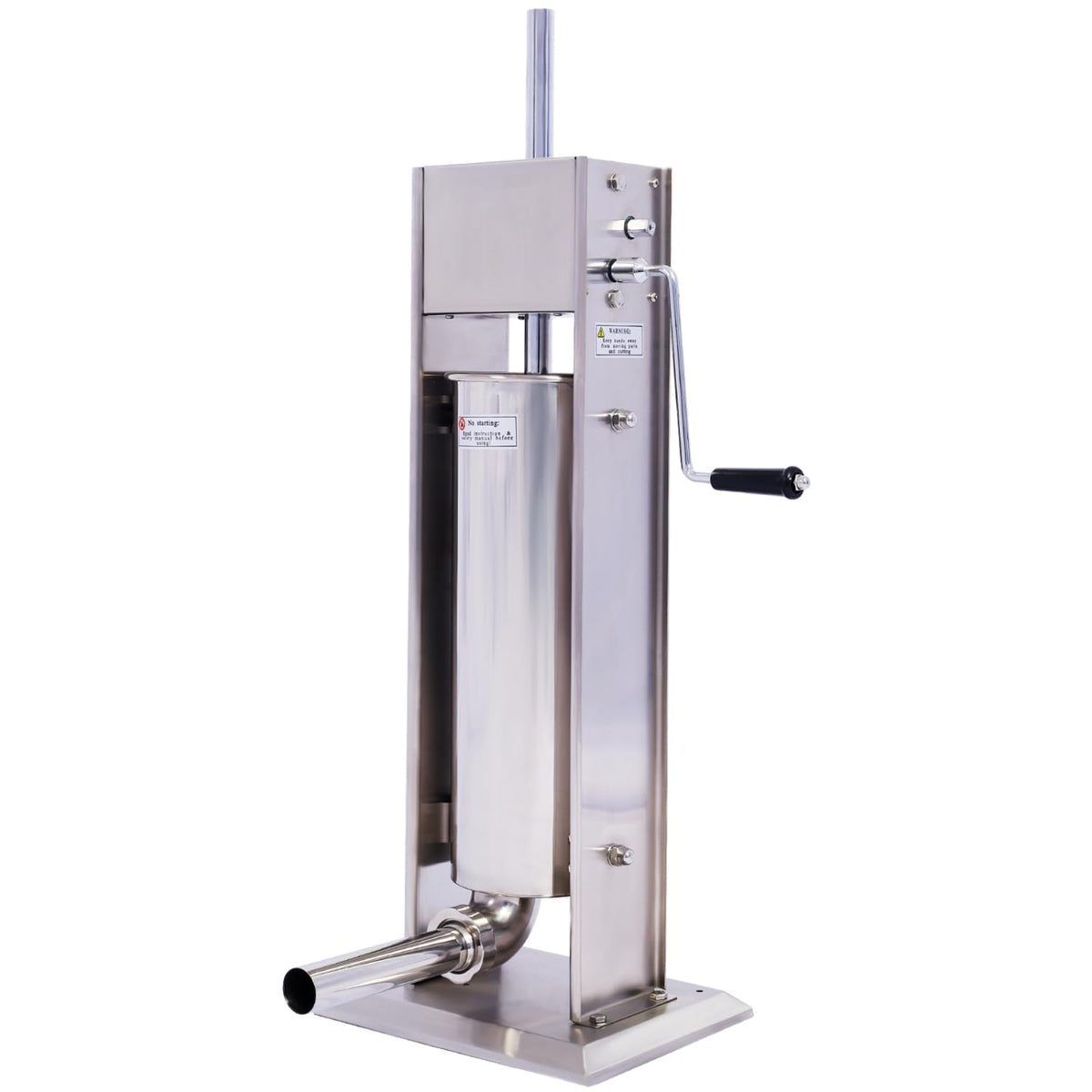 Stainless Steel Vertical Sausage Stuffer 15LB/7L R1916