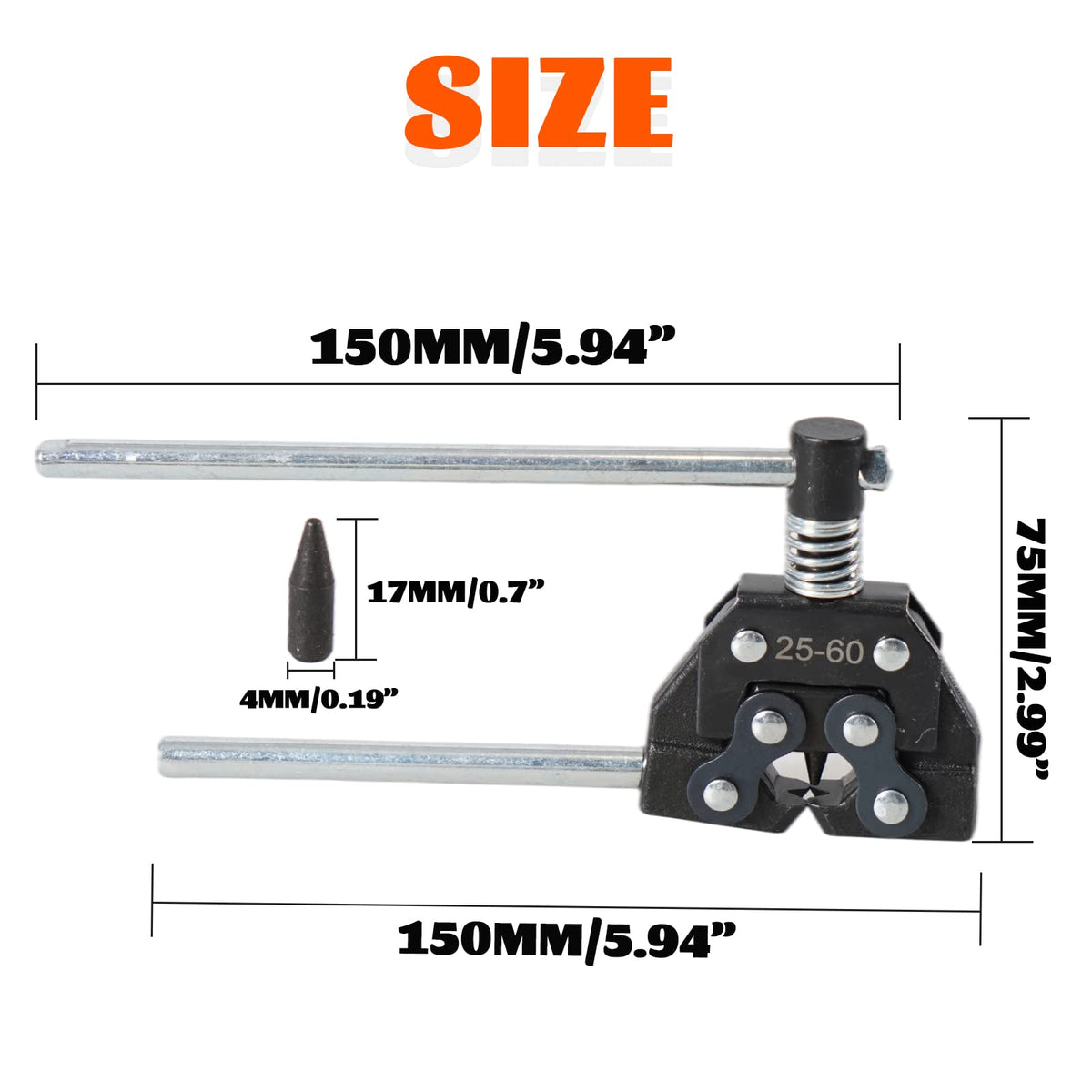 Roller Chain Breaker Cutter Tool K5351