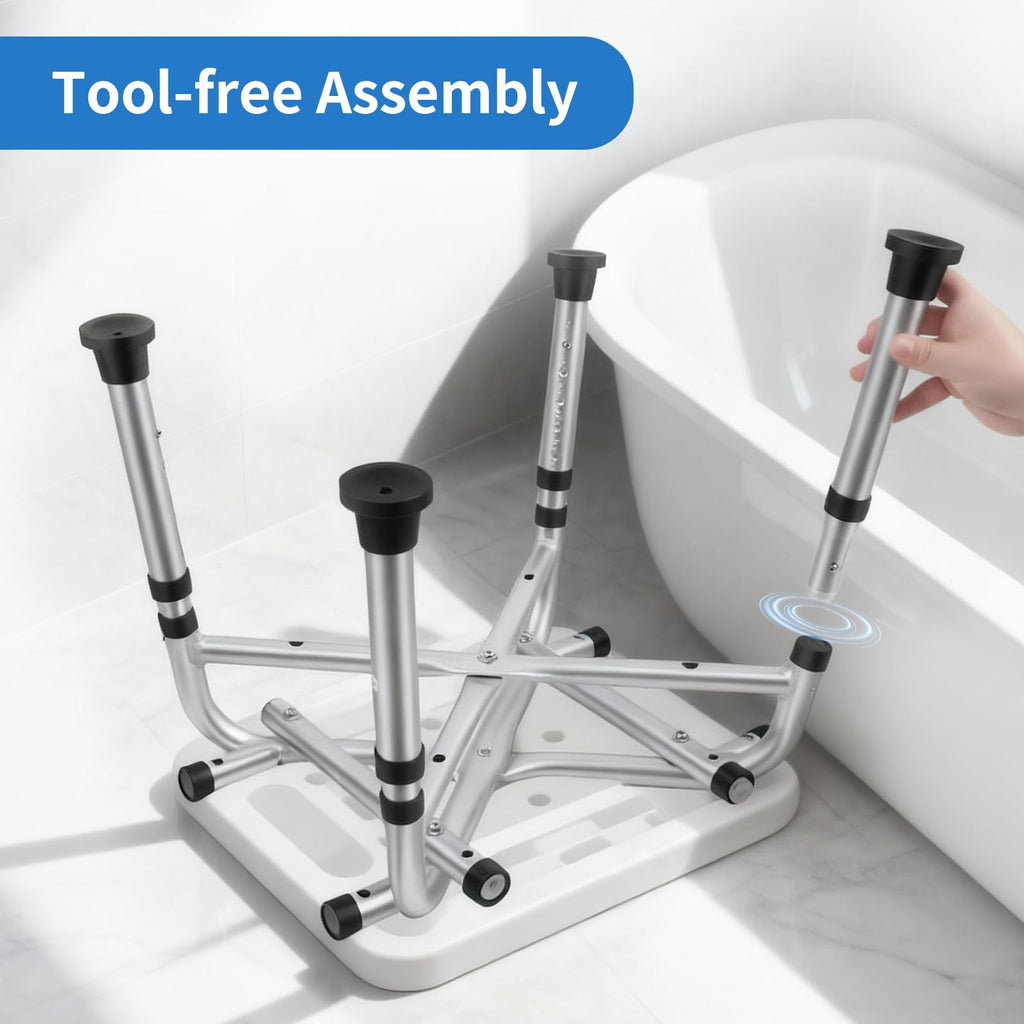 Heavy Duty Shower Chair with Arms and Back G96662