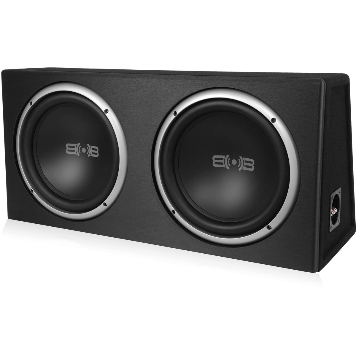 1000W Dual 10" Car Subwoofer with Ported Enclosure R743026