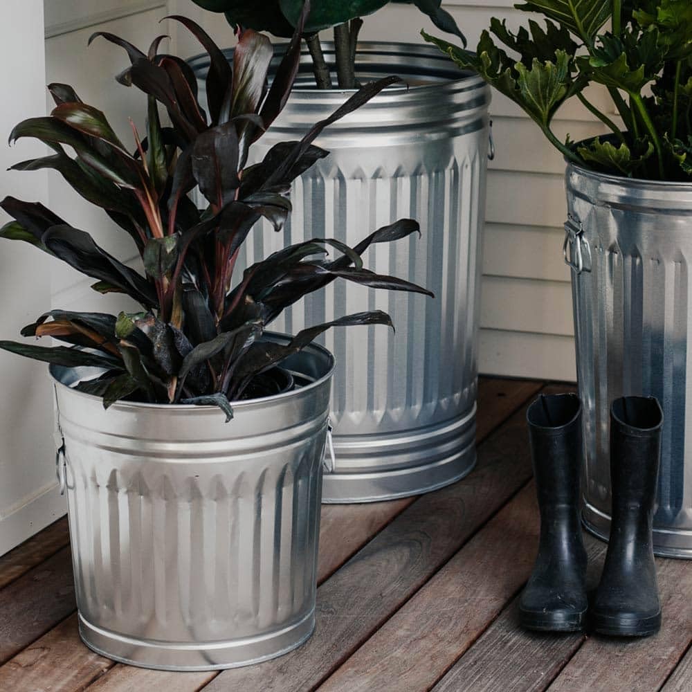 Galvanized Steel Trash Can 20 gallon V2254