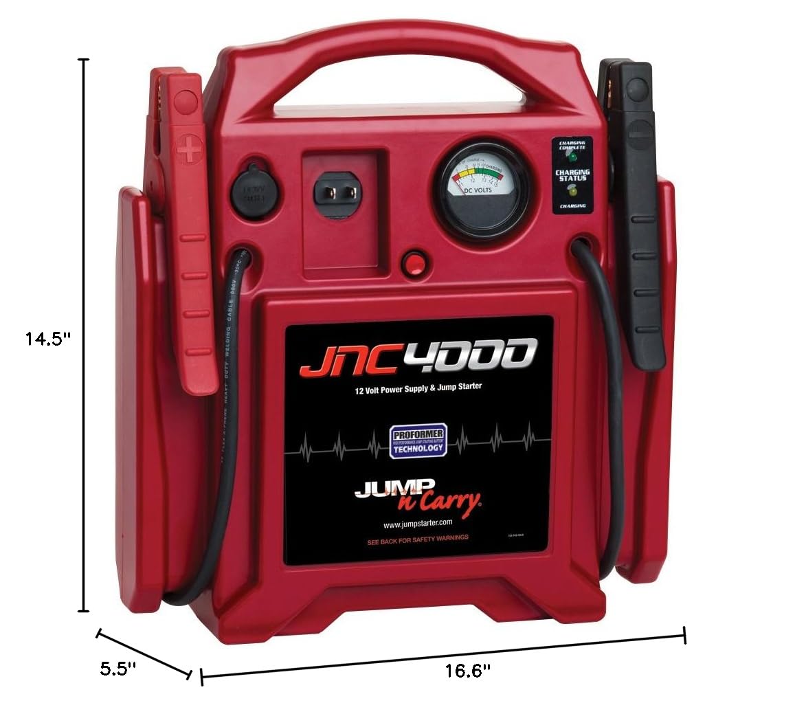 1100 Peak Amp 12V Jump Starter W924