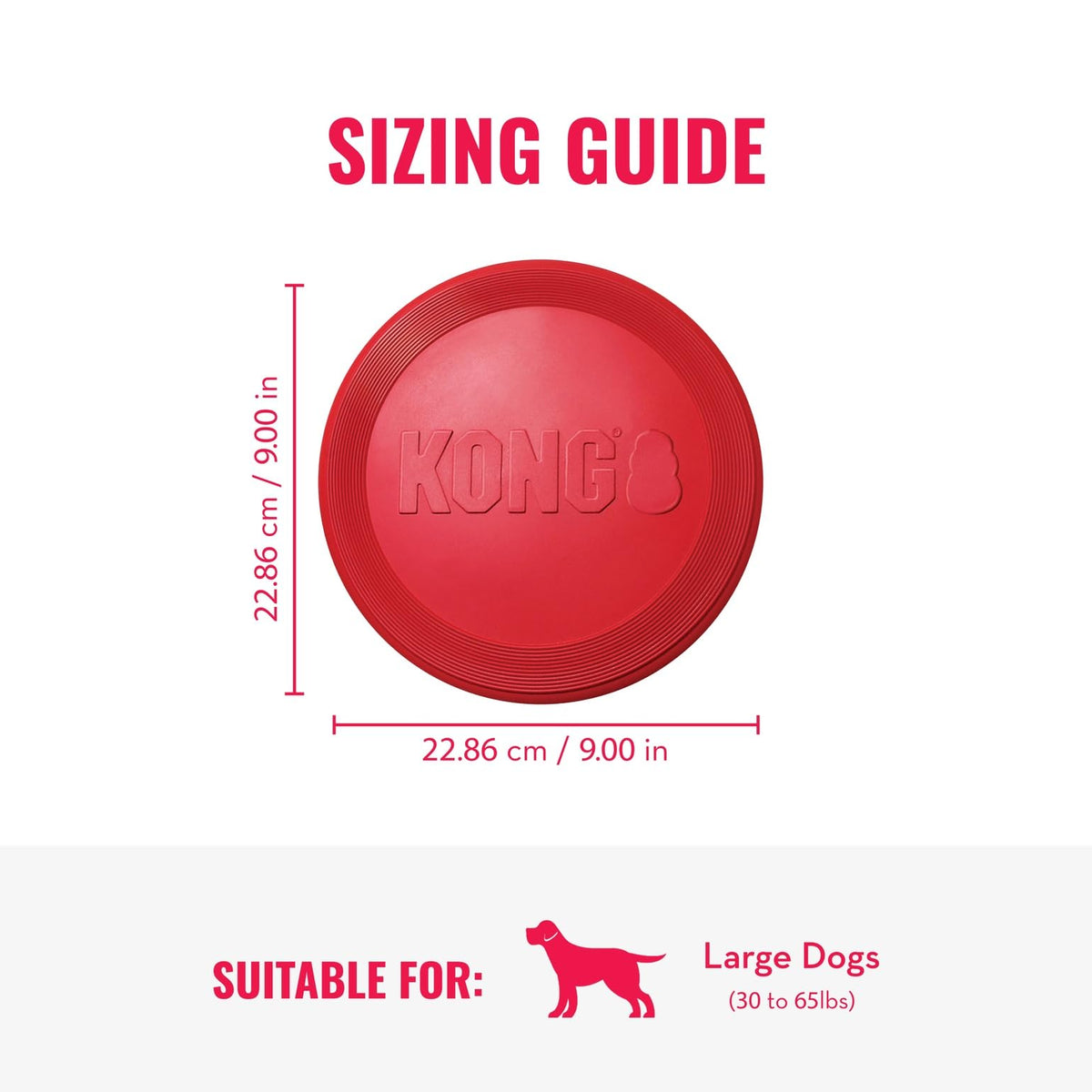 Natural Rubber Flying Disc Fetch Toy A908102