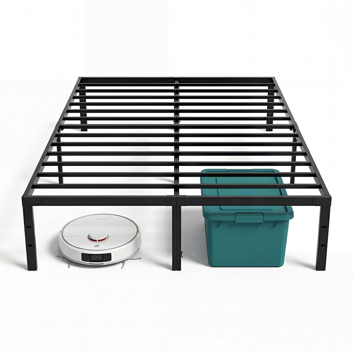 Queen Size 18 Inch Metal Platform Bed Frame U46434