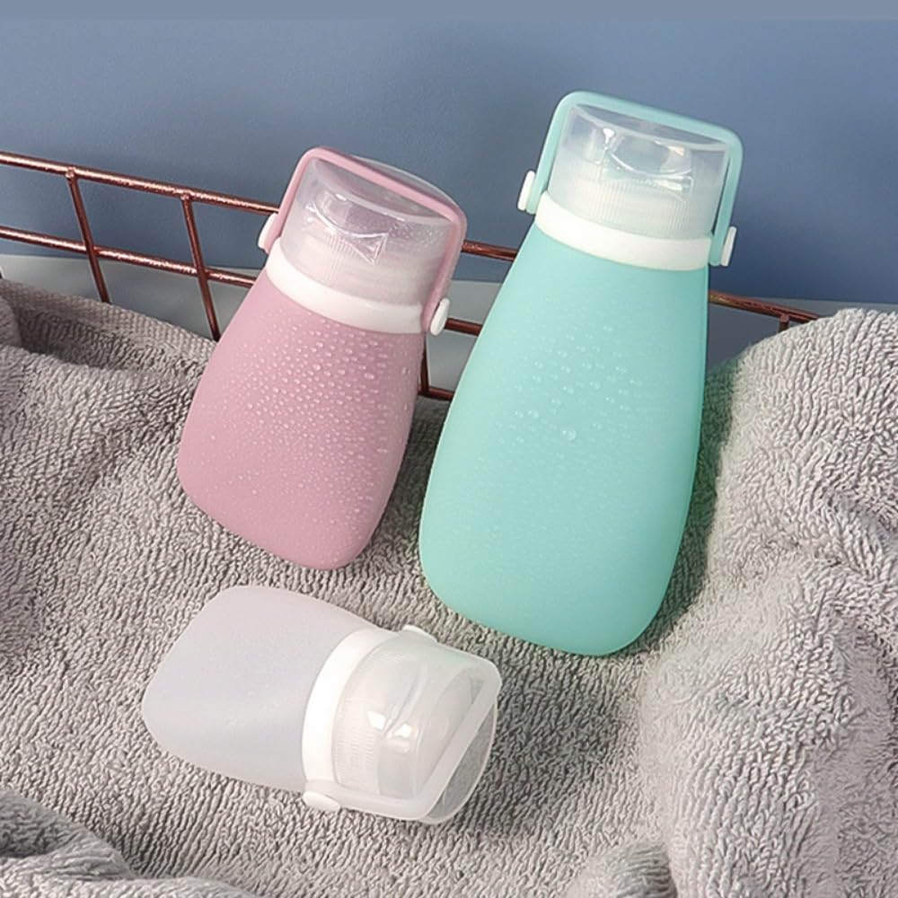 30ml Dark Green Mini Silicone Refillable Bottles K9234