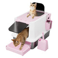 Stainless Enclosed High-Sided Covered Litter Box K651250