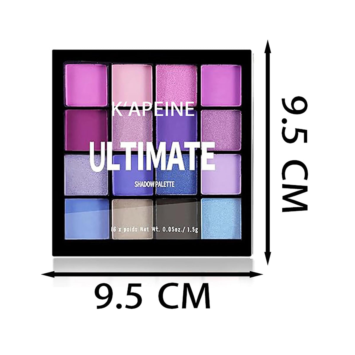 Matte Glitter Eyeshadow Palette V665