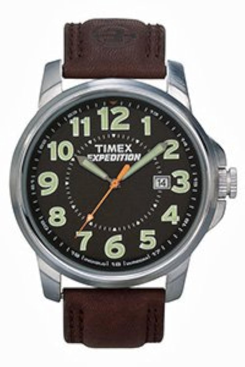 40mm Analog Watch with Luminous Hands and 50M Water Resistance A801