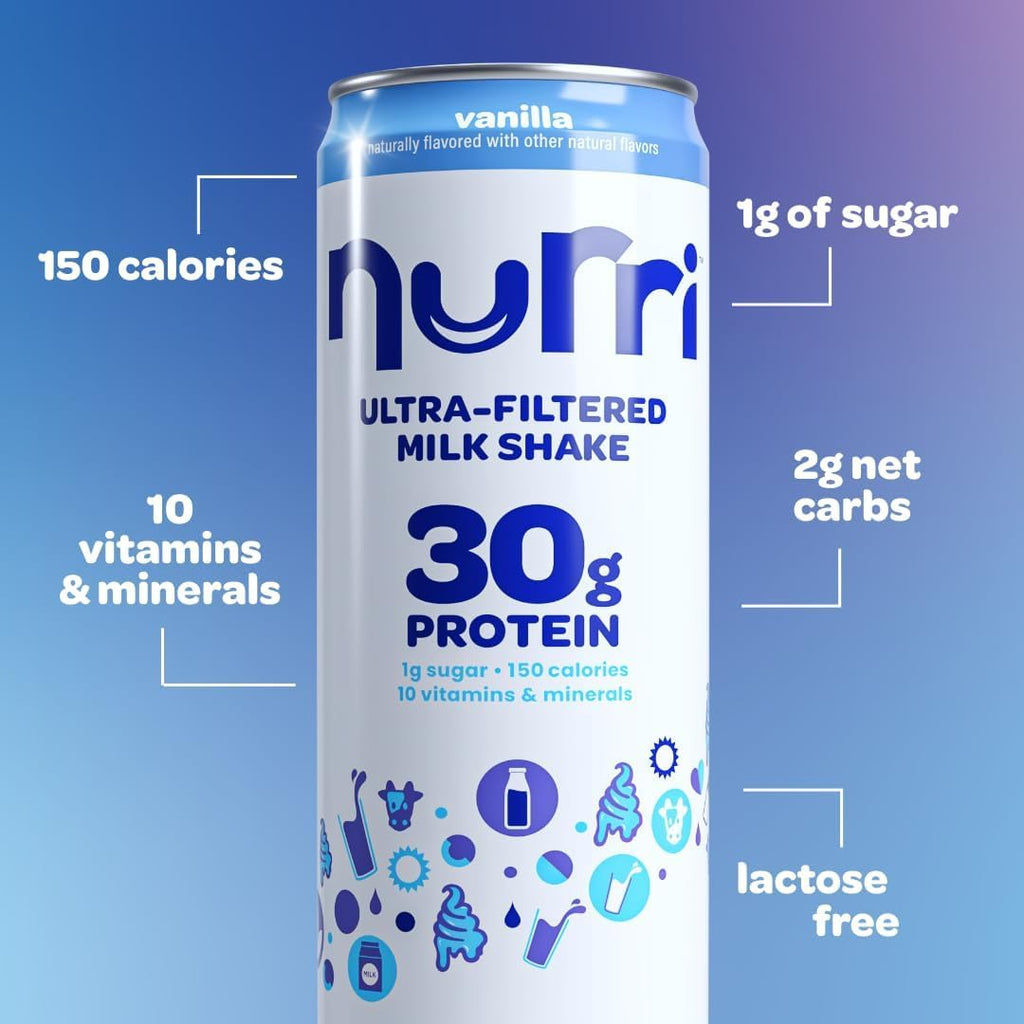30g Protein Low Sugar 11 fl oz Protein Shake 12-Count Variety Box Q254