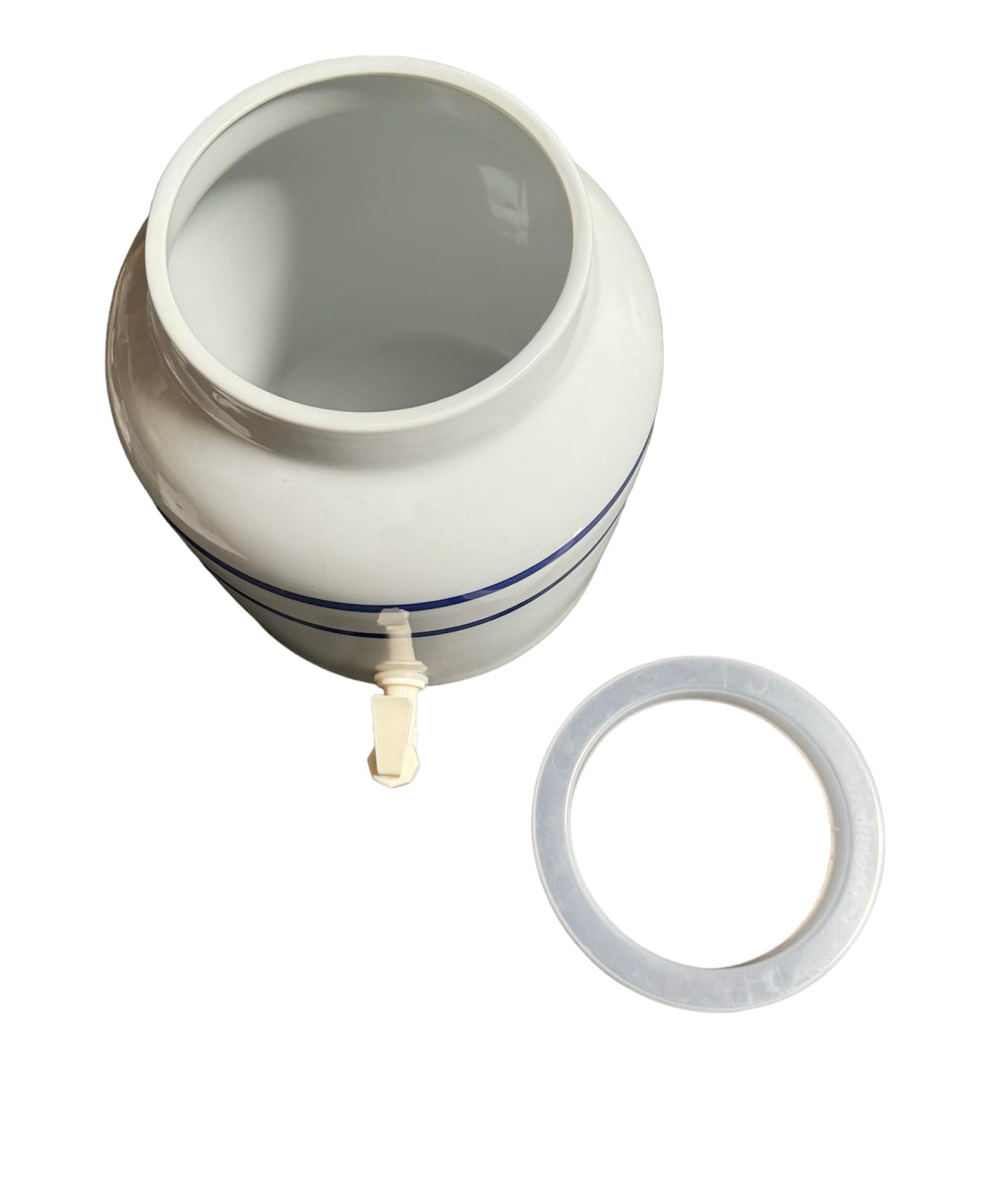 Blue Porcelain Ceramic Countertop Water Dispenser Y152597