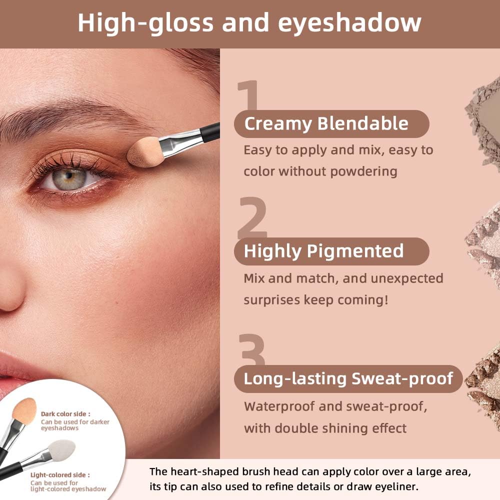 Neutral Nude Matte Eyeshadow Palette O9786