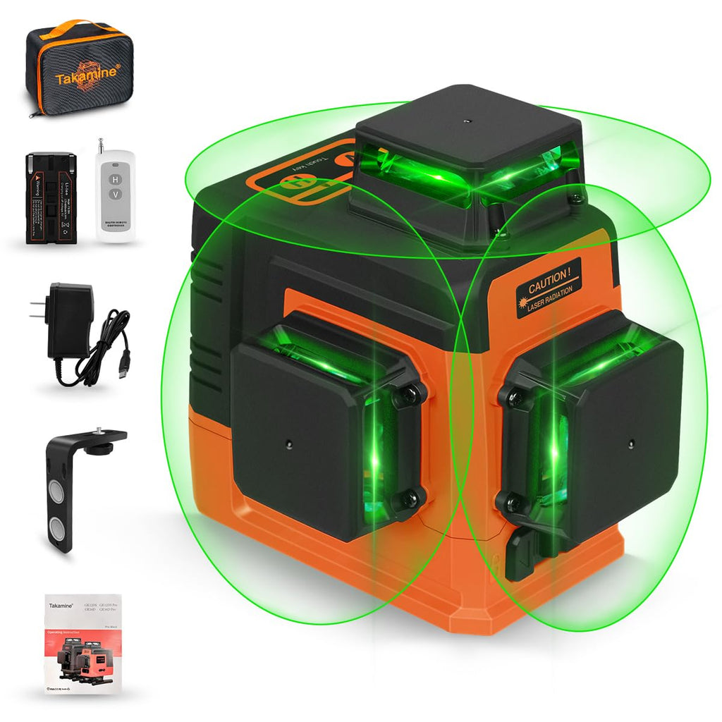 Self Leveling 3D Green Laser Level B780