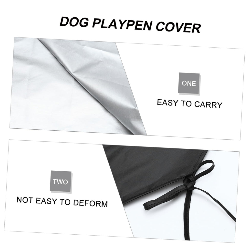 Waterproof Heavy Duty Oxford Dog Playpen Cover F68794