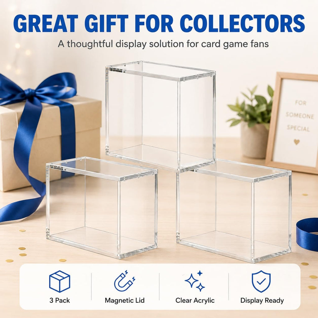 Clear Acrylic Trading Card Display Case P59339