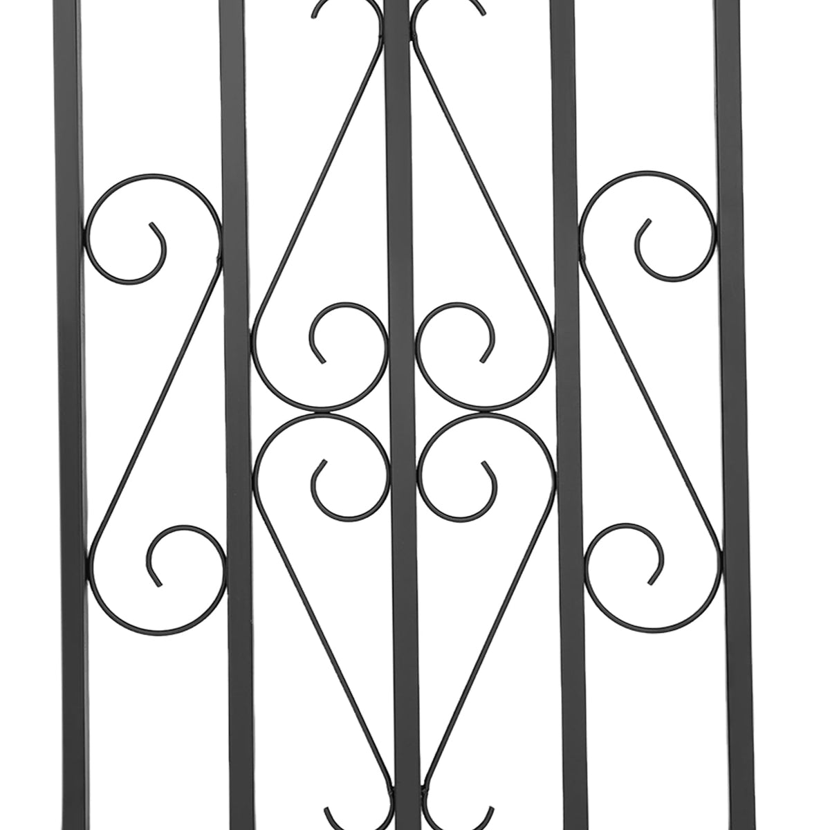 Black 24 x 36 Inch 2PCS Heavy Duty Window Security Bars P889