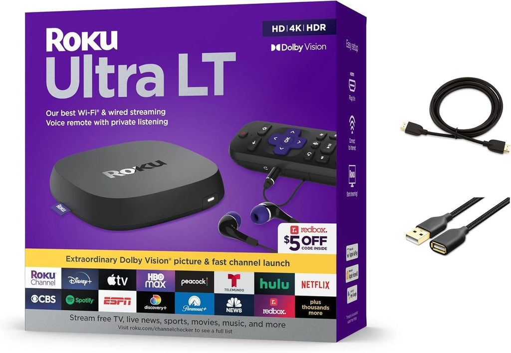 4K Streaming Device with Voice Remote and HDMI Cable D72618
