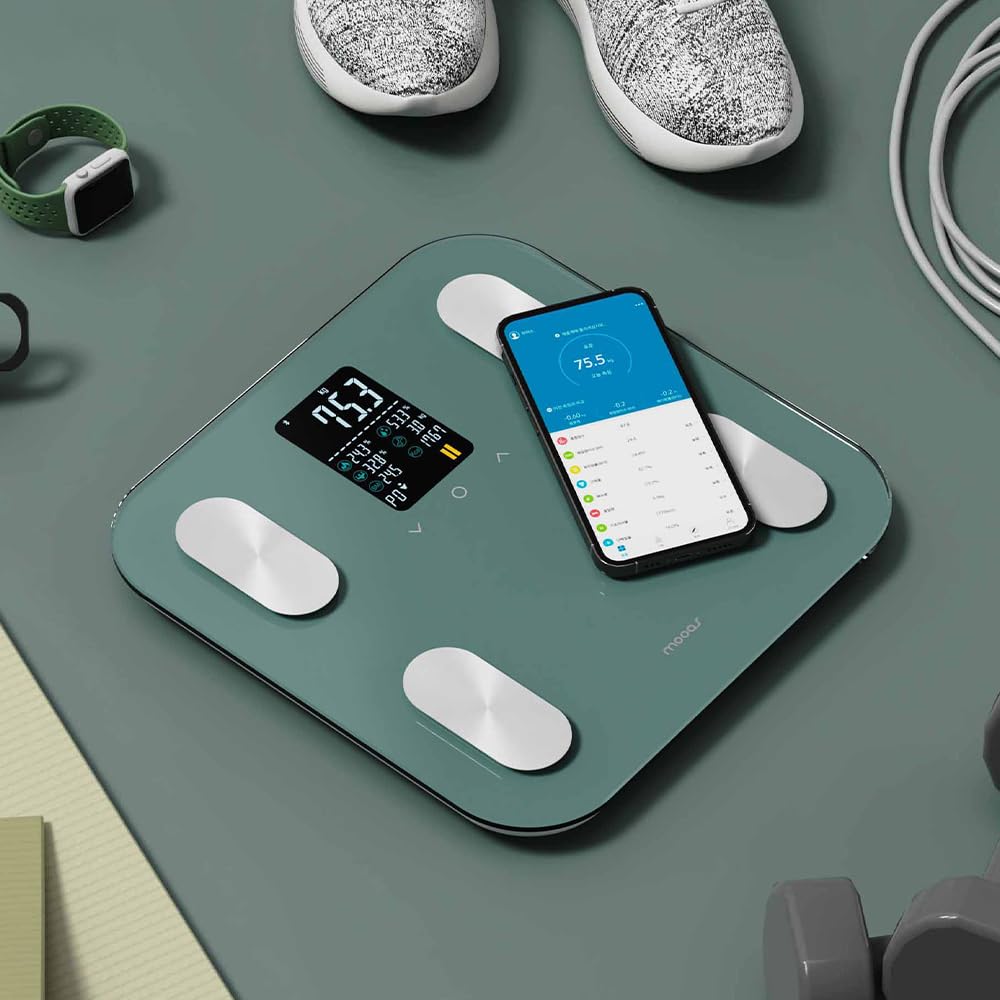 Green Bluetooth Body Weight Smart Scale F938