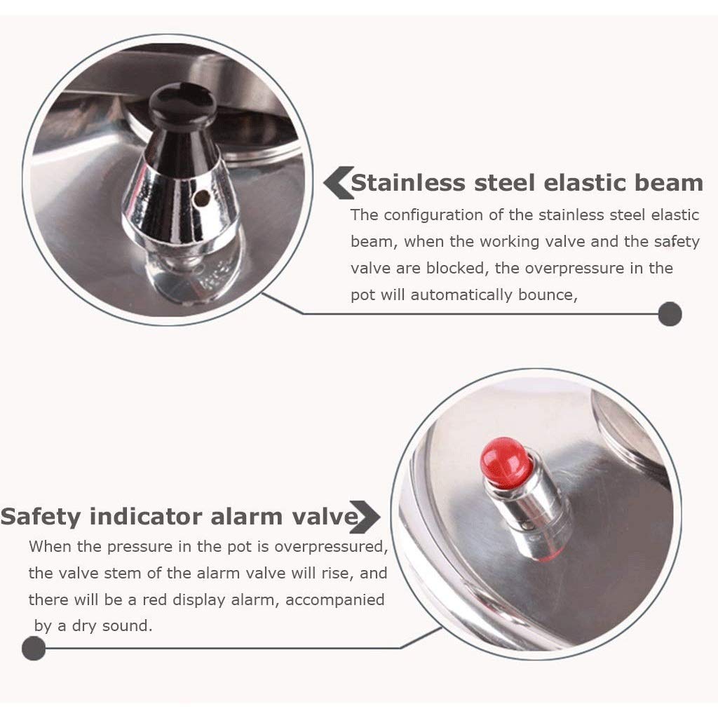 Aluminum Non-stick Pressure Cooker 2L C14664