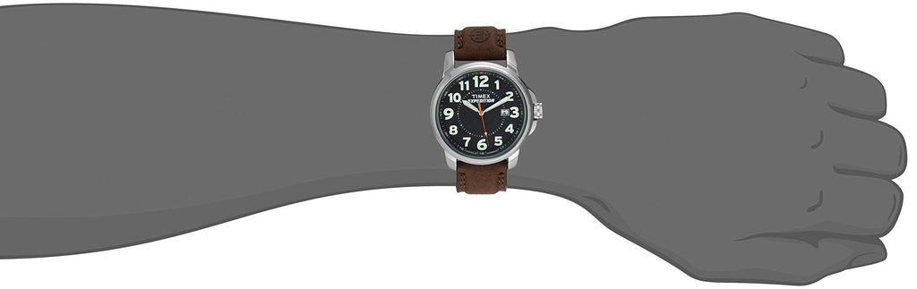 40mm Analog Watch with Luminous Hands and 50M Water Resistance A801