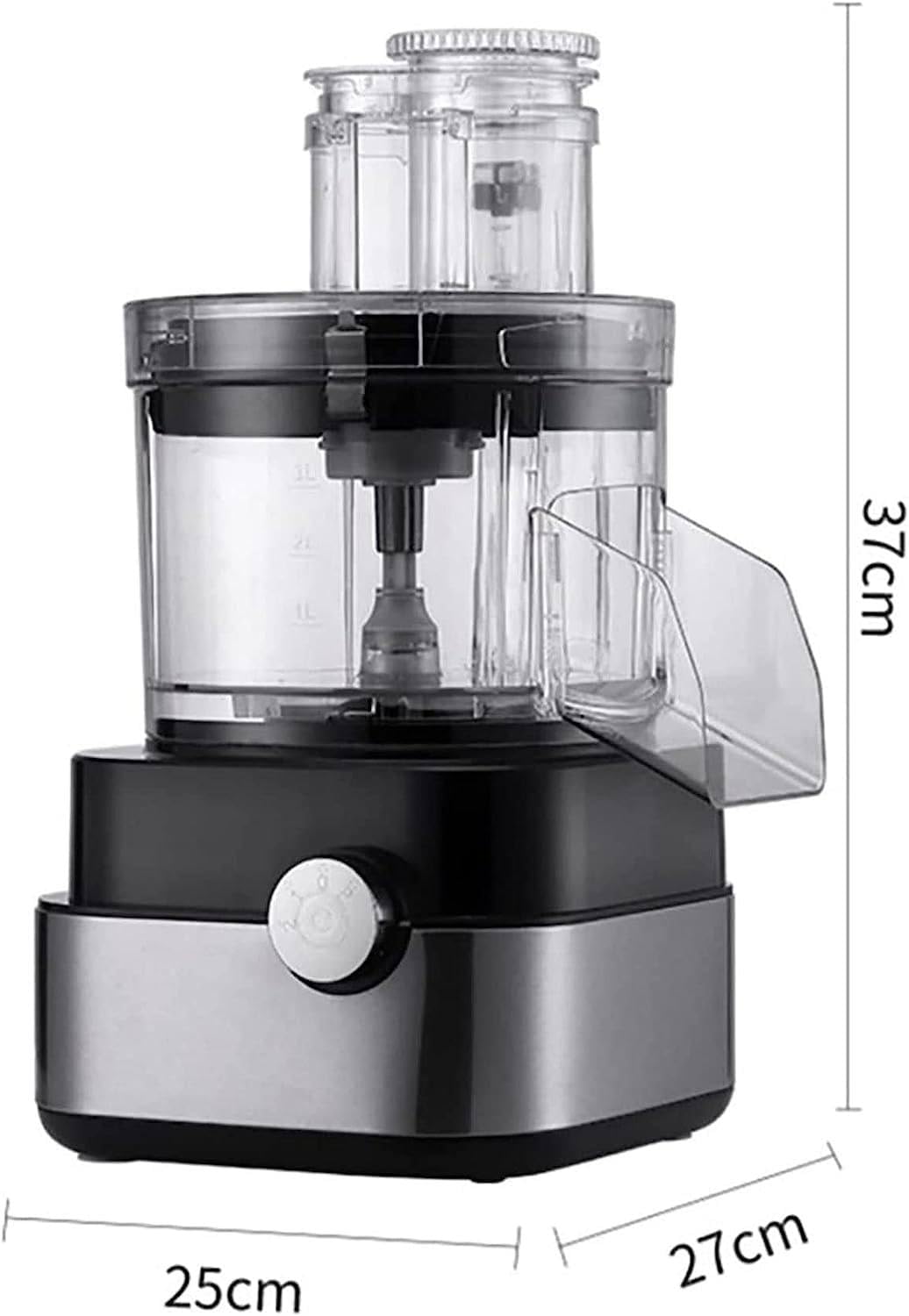 600W 4 in 1 Electric Vegetable Dicer with Dicing Molds D510