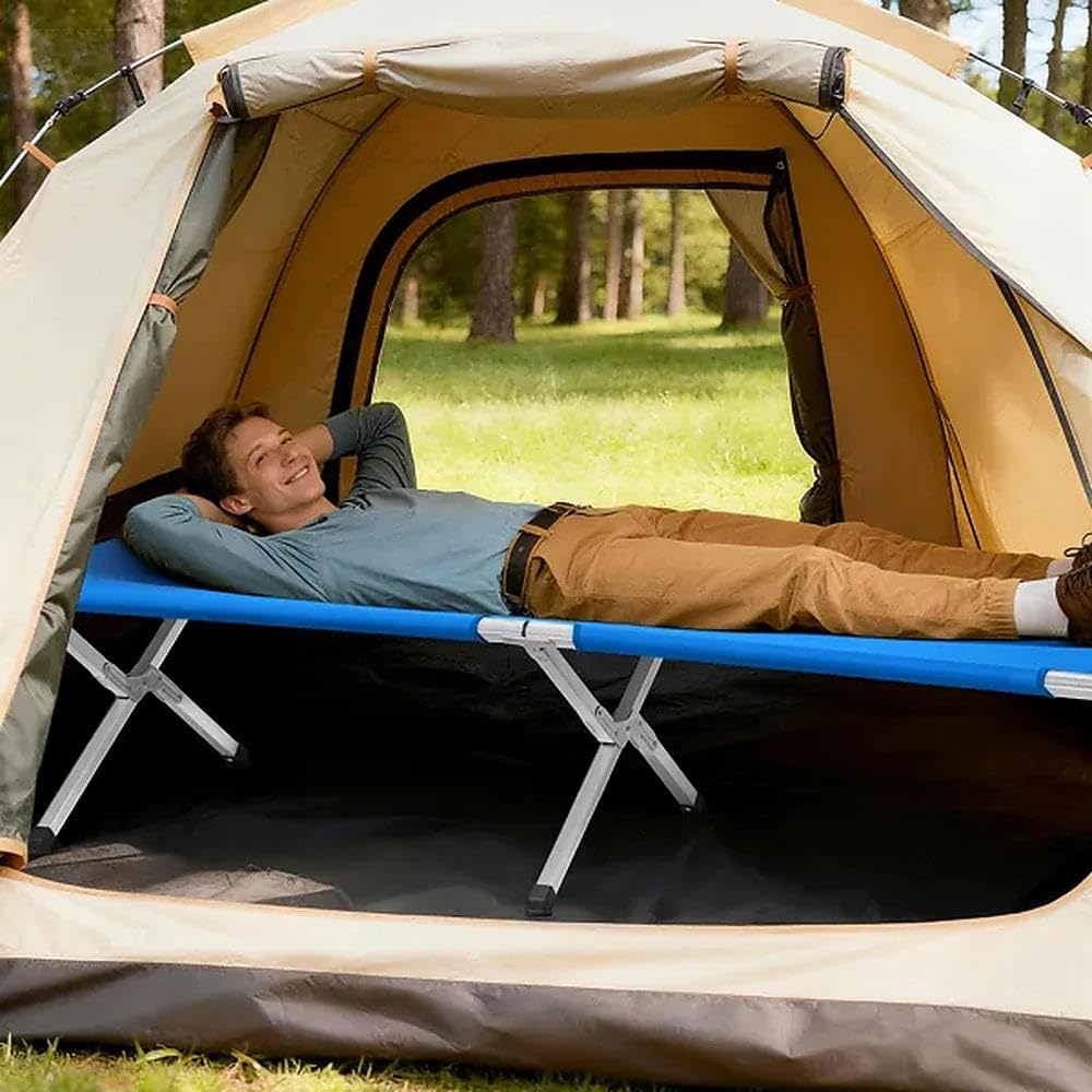 Portable Folding Camping Cot with Carrying Bag N619185