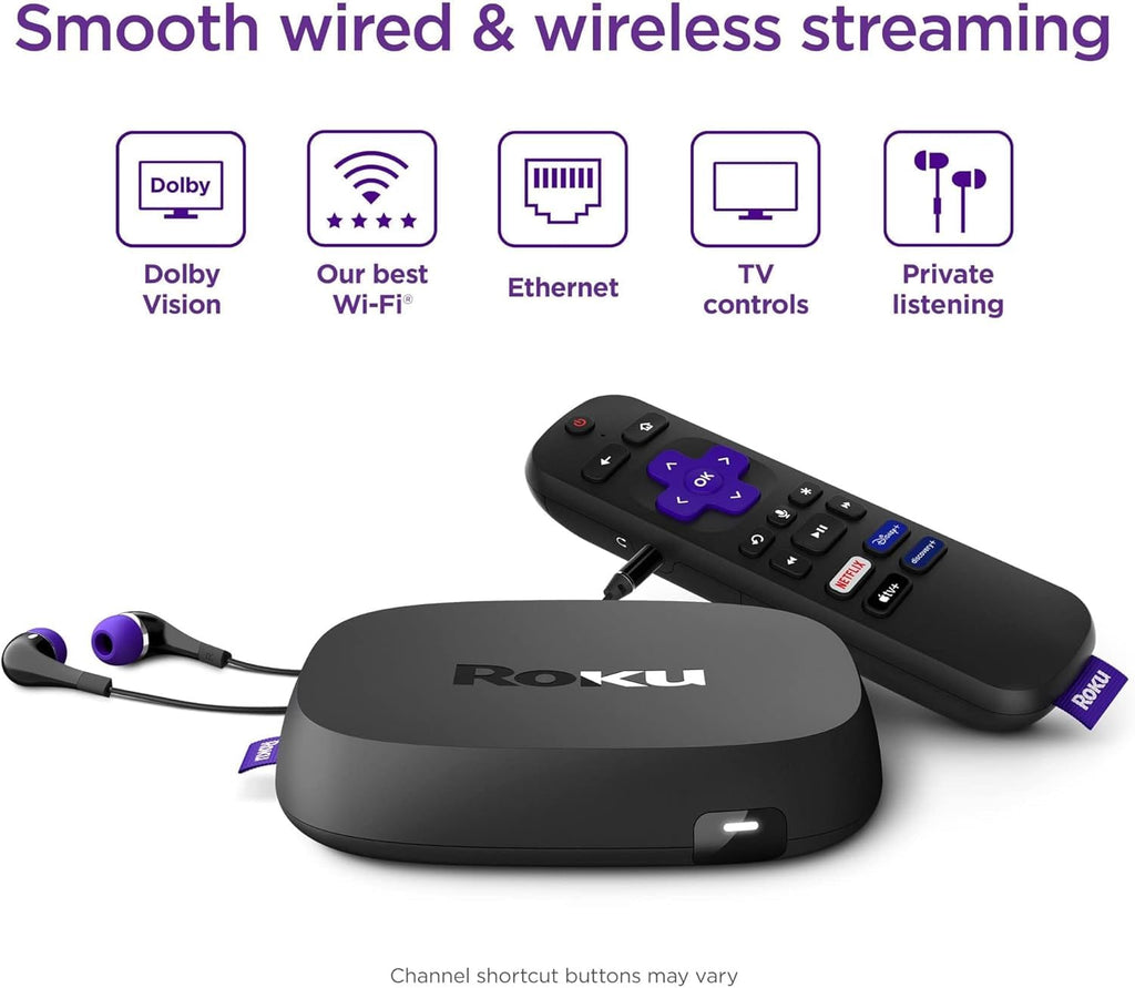 4K Streaming Device with Voice Remote and HDMI Cable D72618