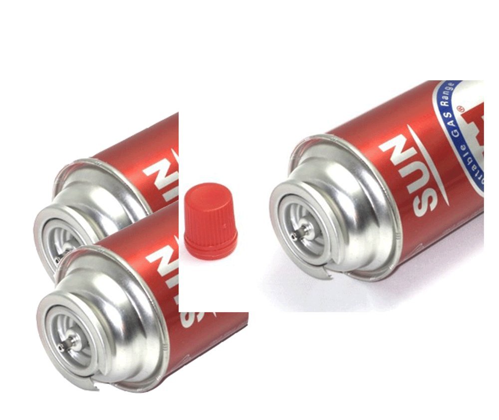3 Pack 8oz Butane Fuel Can Cartridge K726