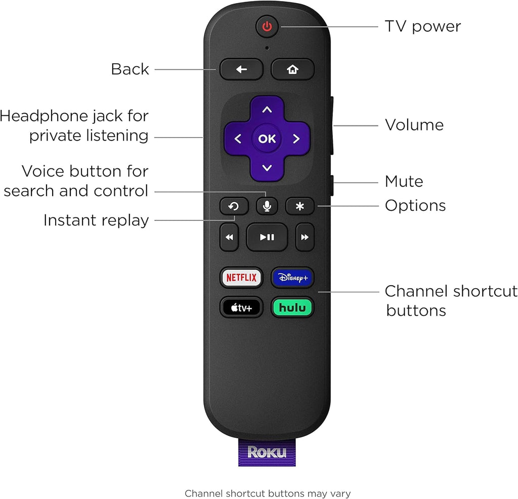 4K Streaming Device with Voice Remote and HDMI Cable D72618