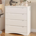 White 4 Drawer Dresser V19660