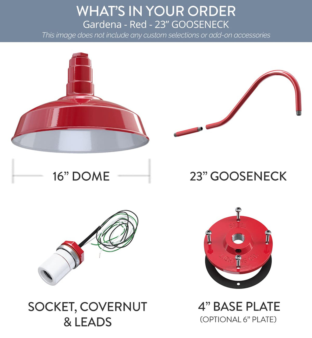 23" Gooseneck Barn Light Outdoor X9249