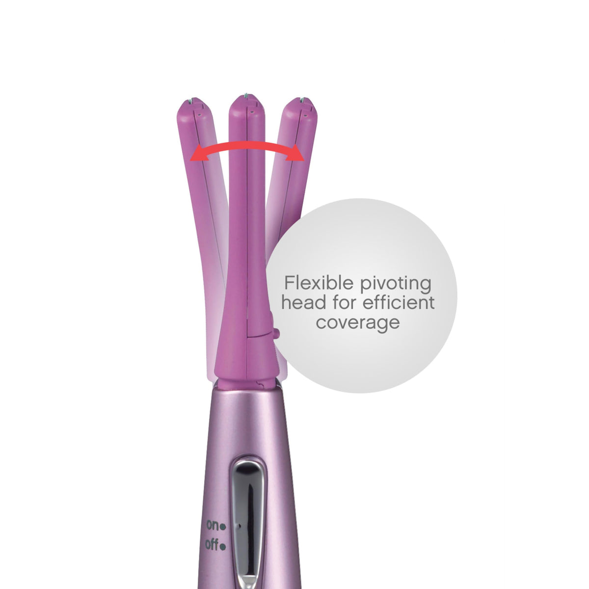 Women’s Facial Hair Remover and Eyebrow Trimmer with Pivoting Head B330701