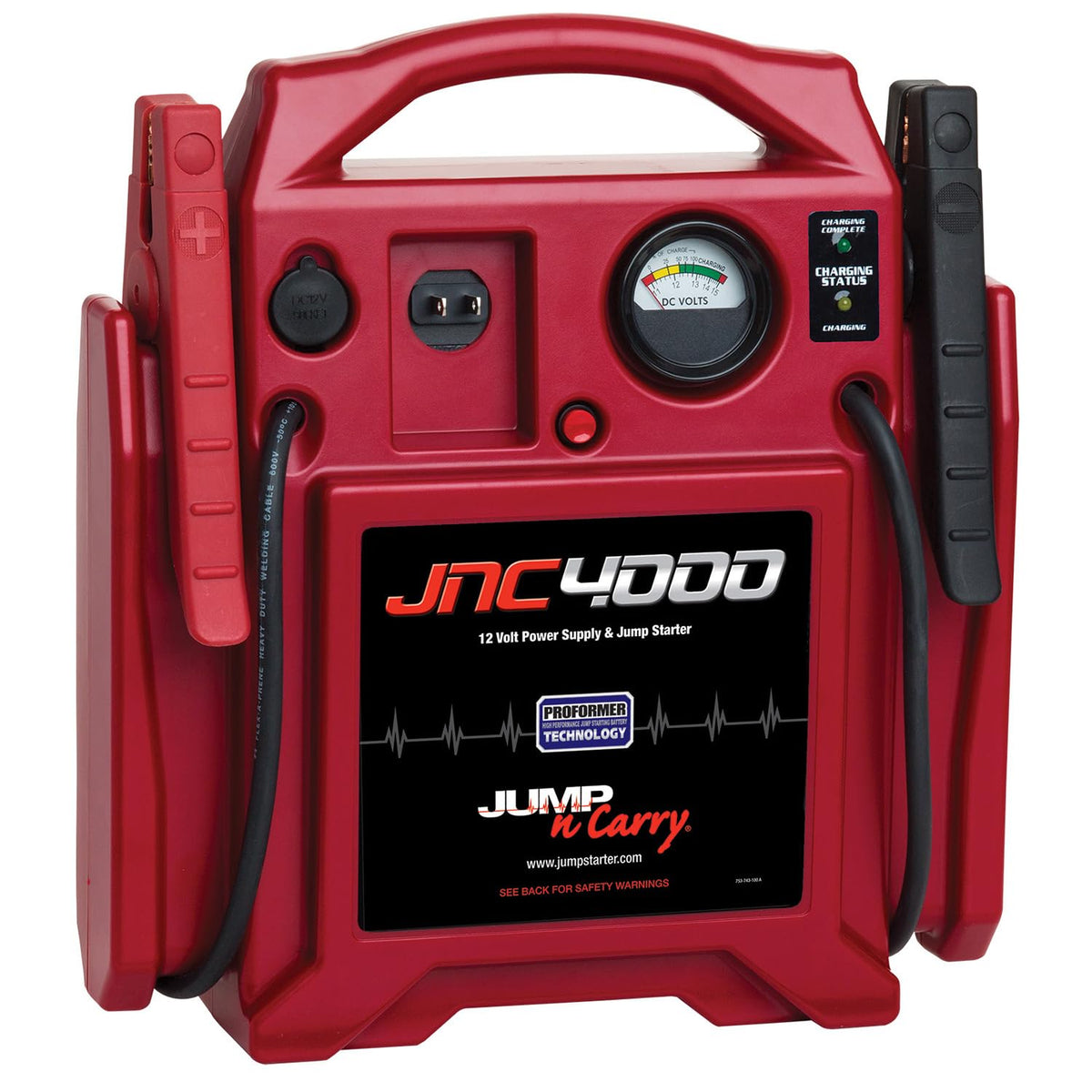 1100 Peak Amp 12V Jump Starter W924