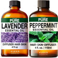 Lavender & Peppermint Essential Oil Set 2x4 fl oz J42663