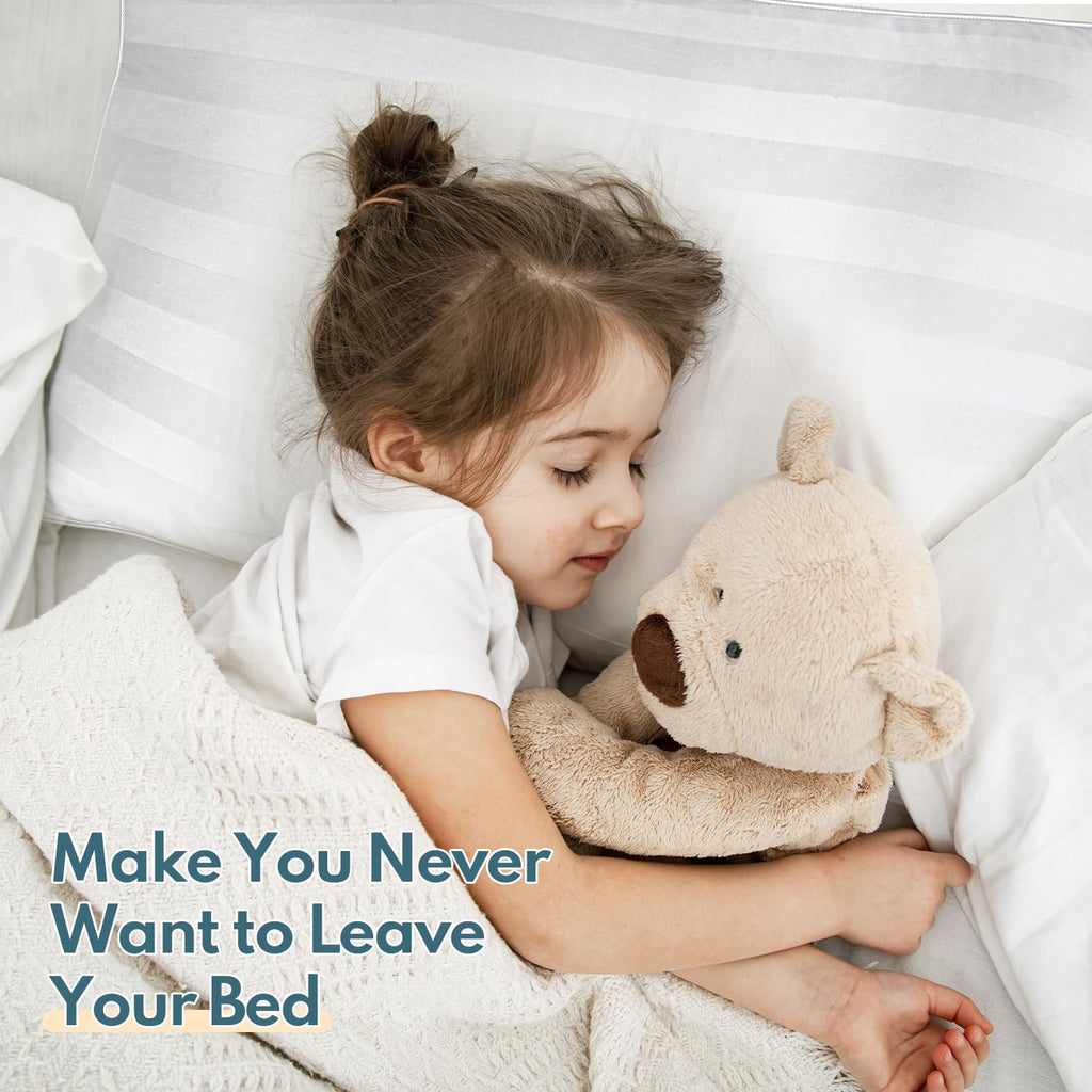 King Size Set of 2 Soft Sleeping Pillow T361