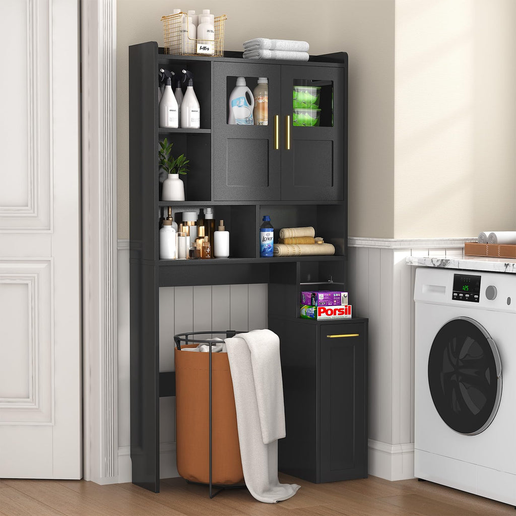 Over The Toilet Storage Cabinet with Acrylic Doors S928000