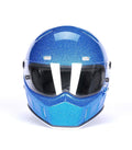 DOT Approved Fiberglass Full Face Motorcycle Helmet with Clear Visor S842