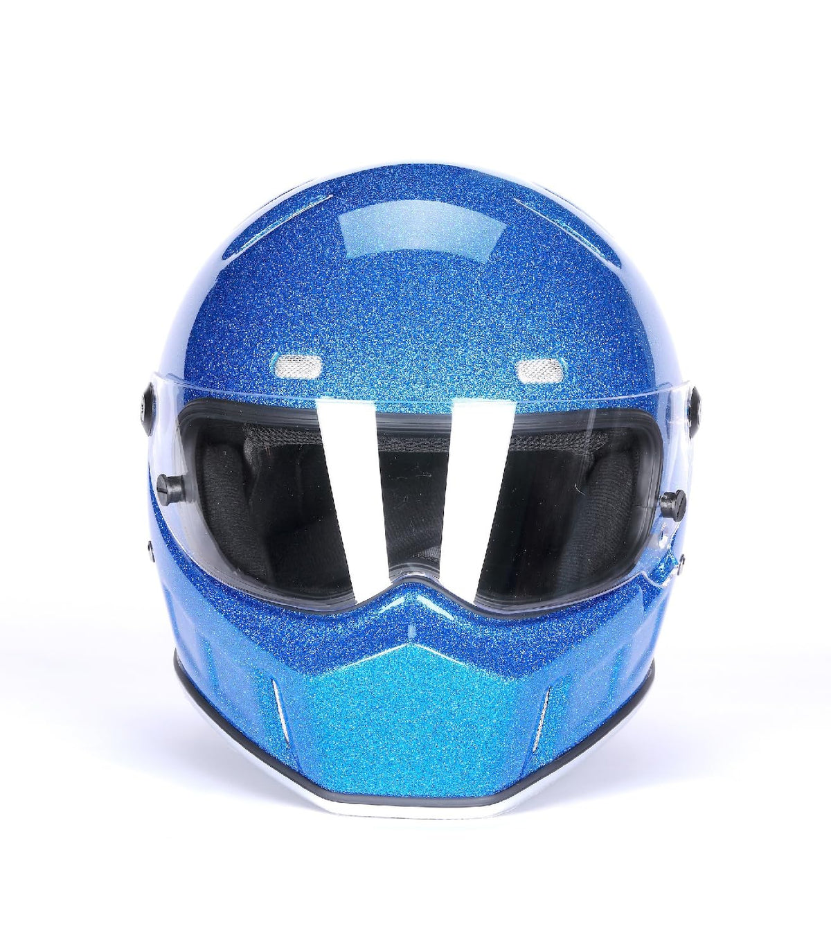 DOT Approved Fiberglass Full Face Motorcycle Helmet with Clear Visor S842