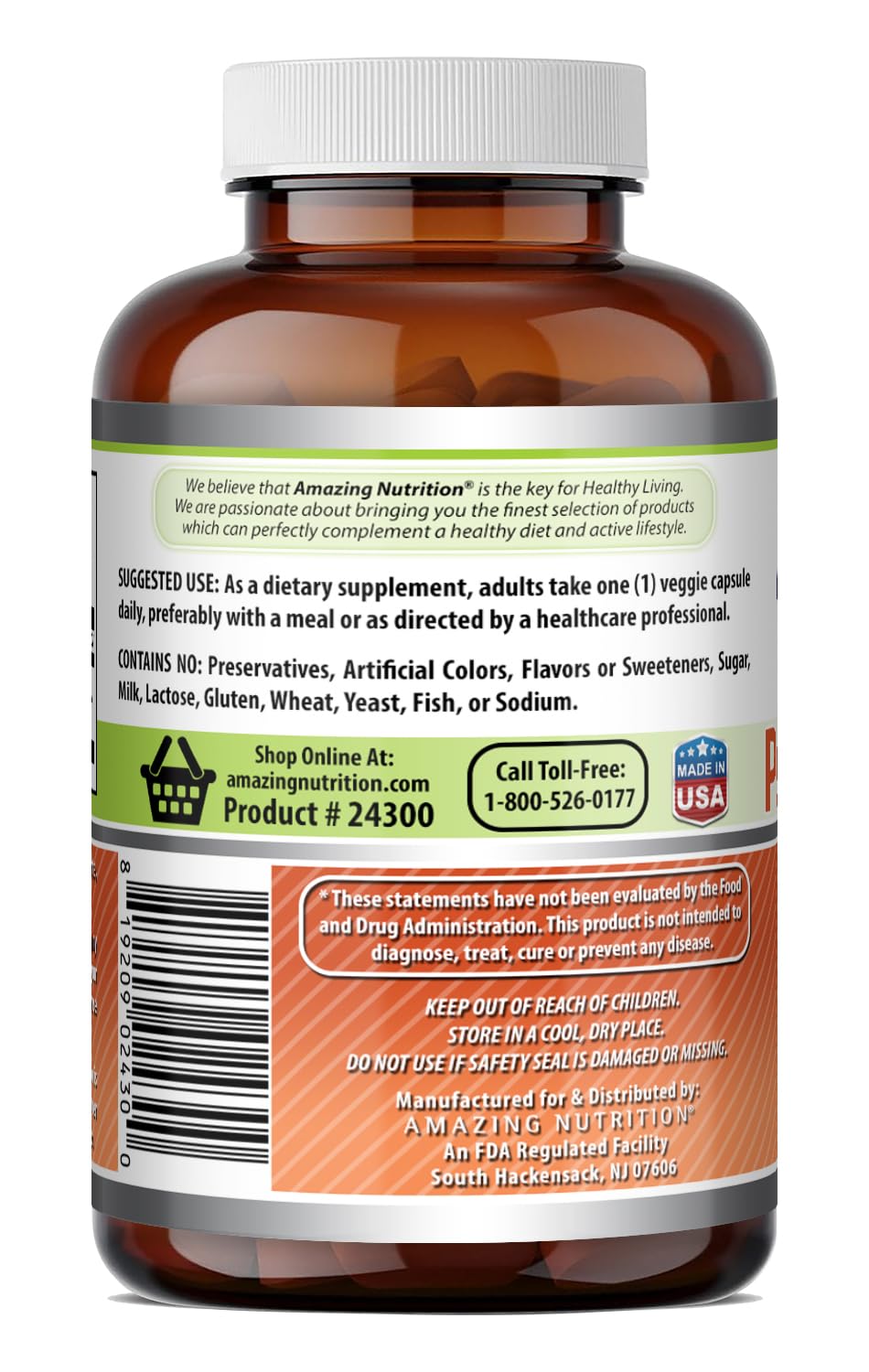 Psyllium Husk 750mg Veggie Capsules Supplement 120 Count O127664
