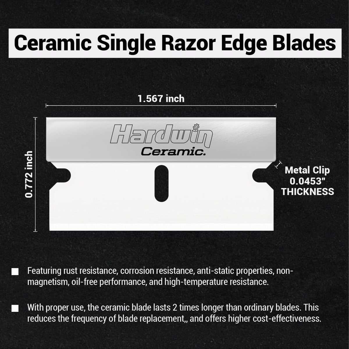 Ceramic Scraper Blade Refills P171181